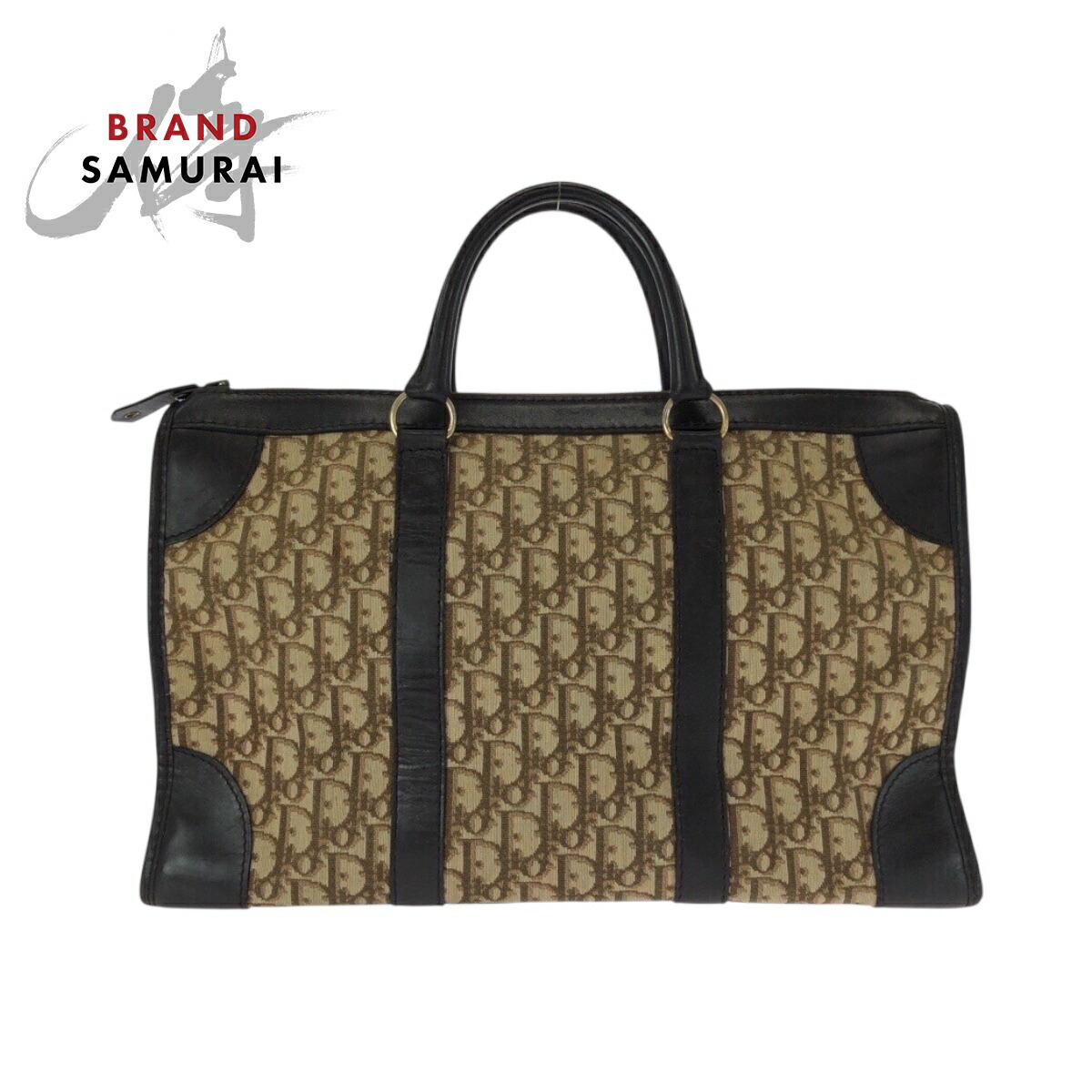 Christian Dior ロゴ　大容量 ボストン ヴィンテージ　トロッター オールドディオール/ヴィンテージトロッターボストンバッグ/70年代/Old