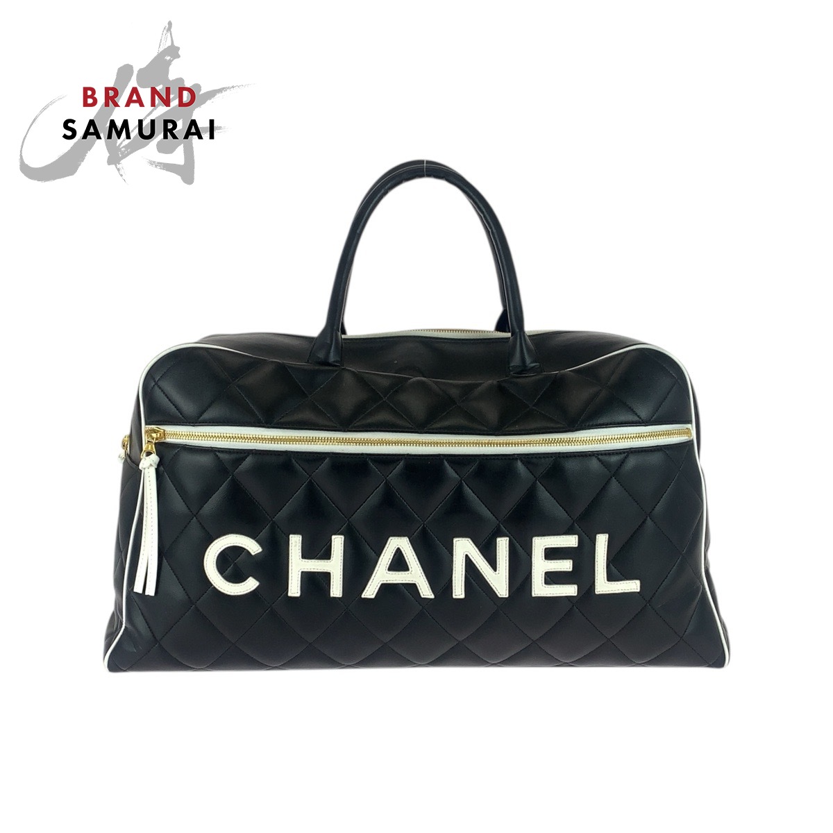 楽天市場】【新品同様】 シャネル CHANEL マトラッセ ロゴ ボストン