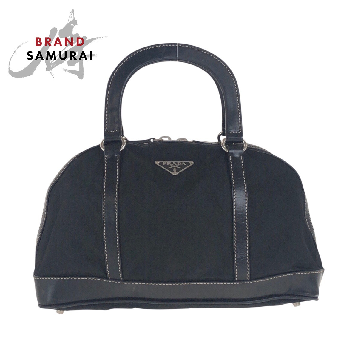 楽天市場】PRADA プラダ トライアングルロゴ ミニボストンバッグ