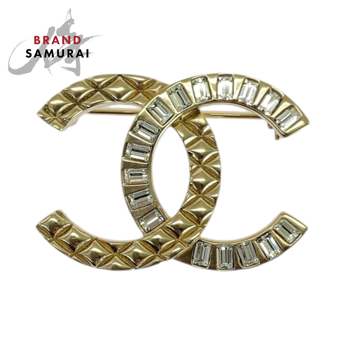 楽天市場】シャネル CHANEL ココマークブローチ ストライプ ブローチ