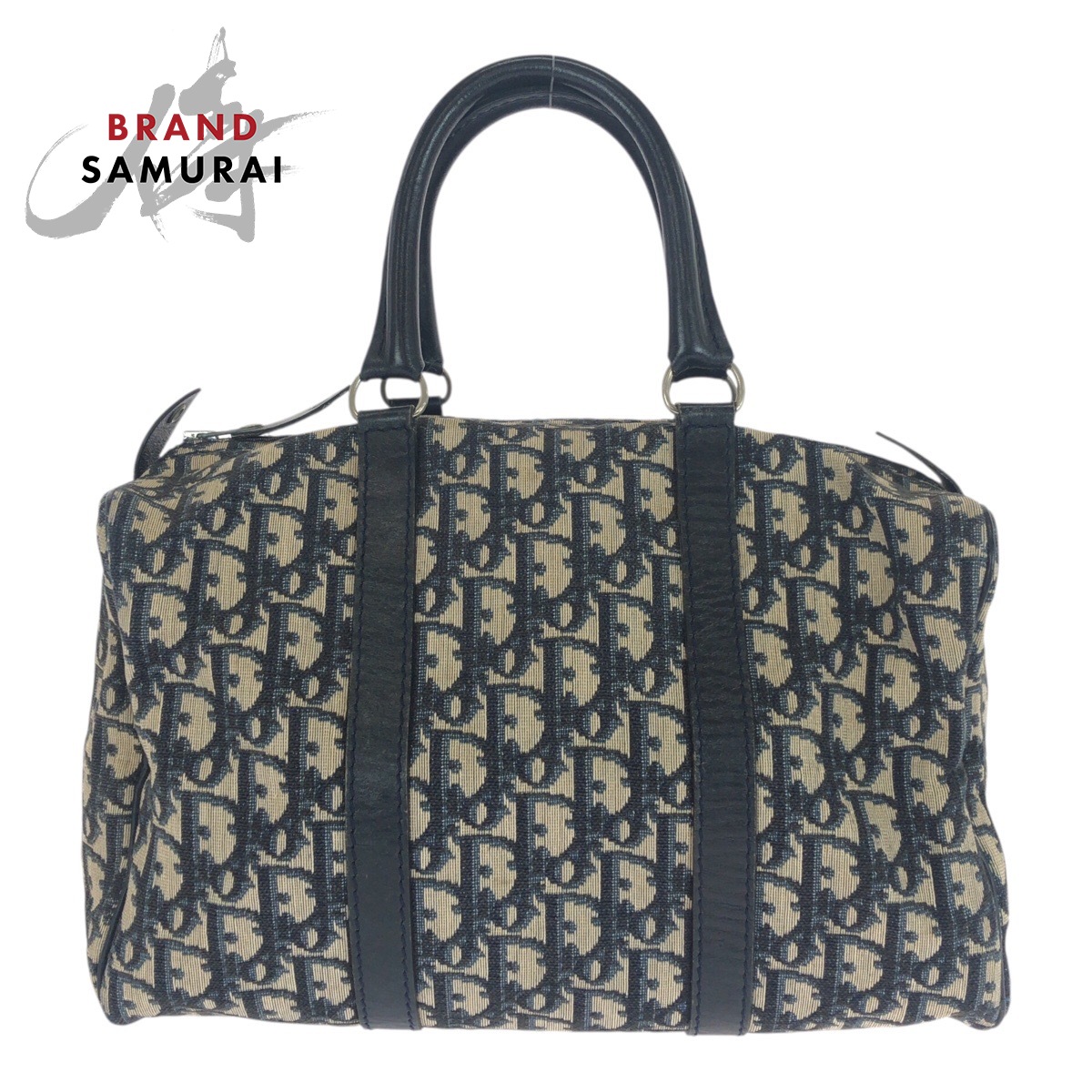 楽天市場】Dior ディオール トロッター ネイビー ベージュ キャンバス