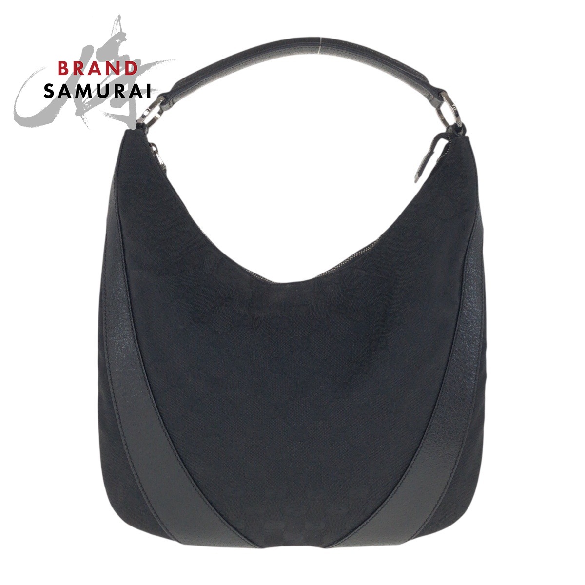 楽天市場】GUCCI グッチ ホーボー ブラック 黒 シルバー金具