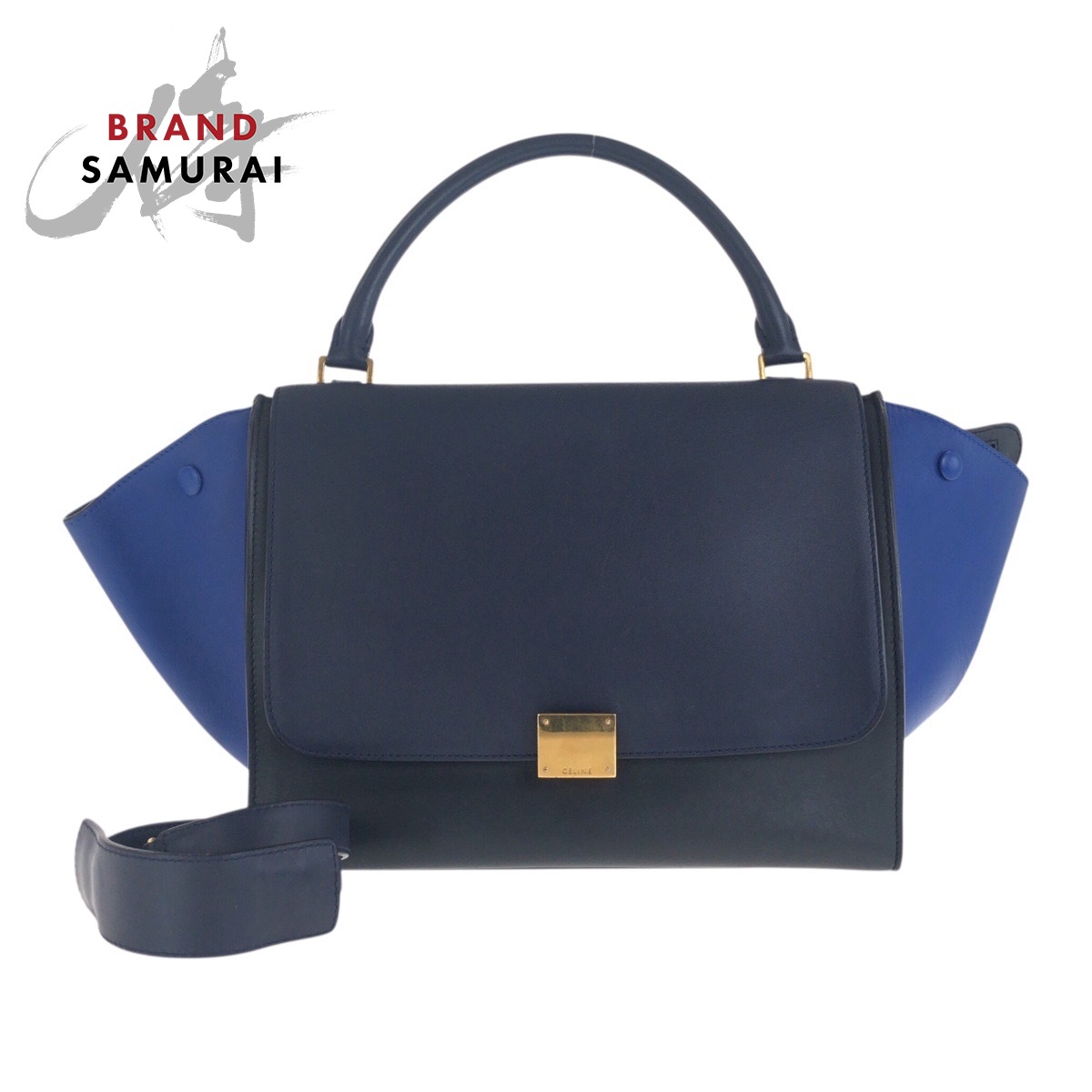 楽天市場】【バッグ】CELINE セリーヌ トラペーズ ハンドバッグ 2WAY