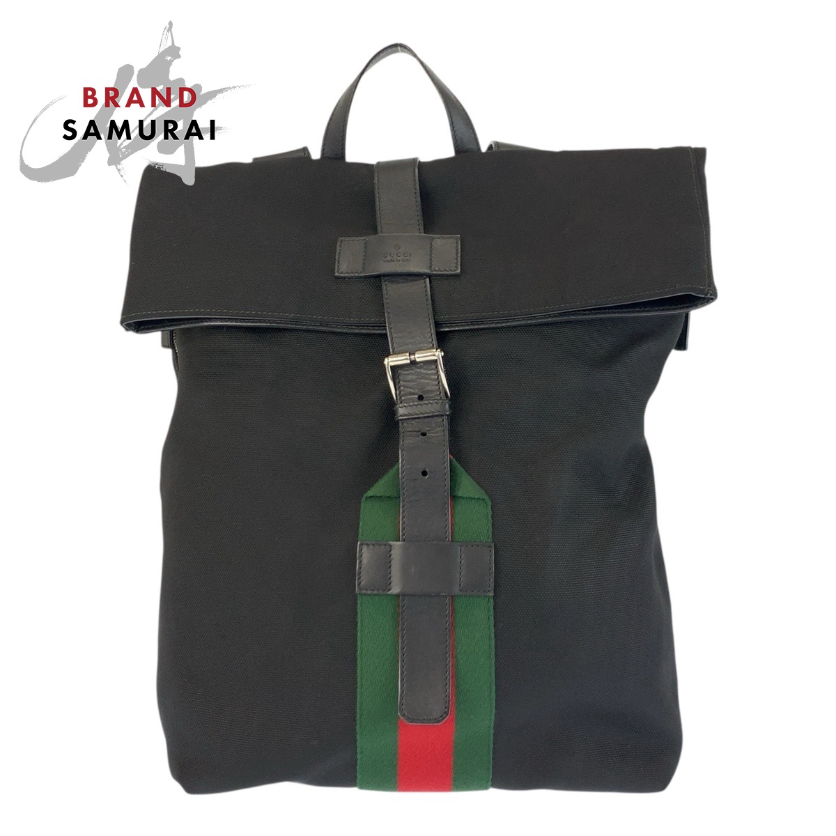 楽天市場】GUCCI グッチ 337075 テクノキャンバス バックパック