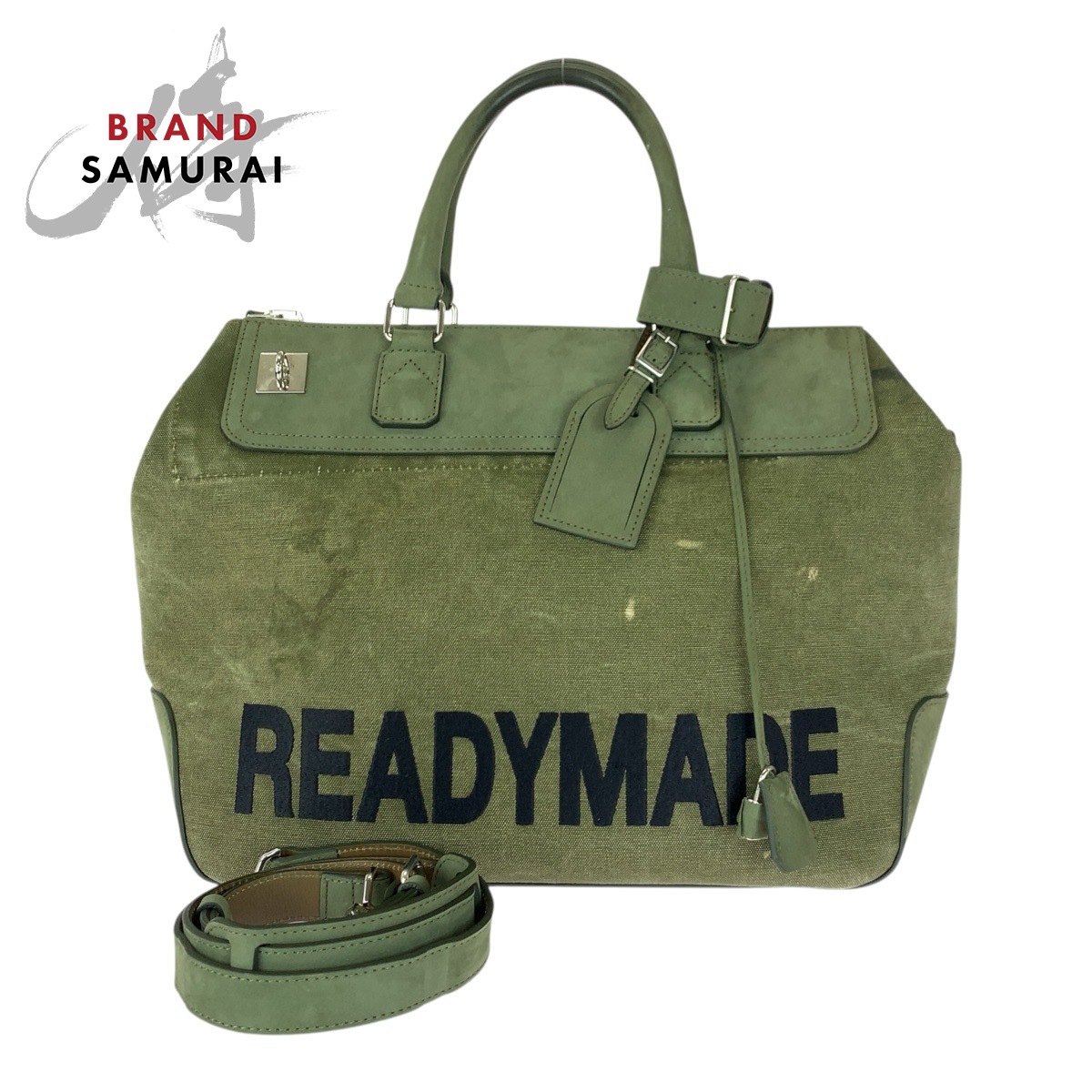 READYMADE オリーブグリーン ショルダーバッグ　レディメイド 楽天市場】【レディメイド】READYMADE パール キルティング 2WAY