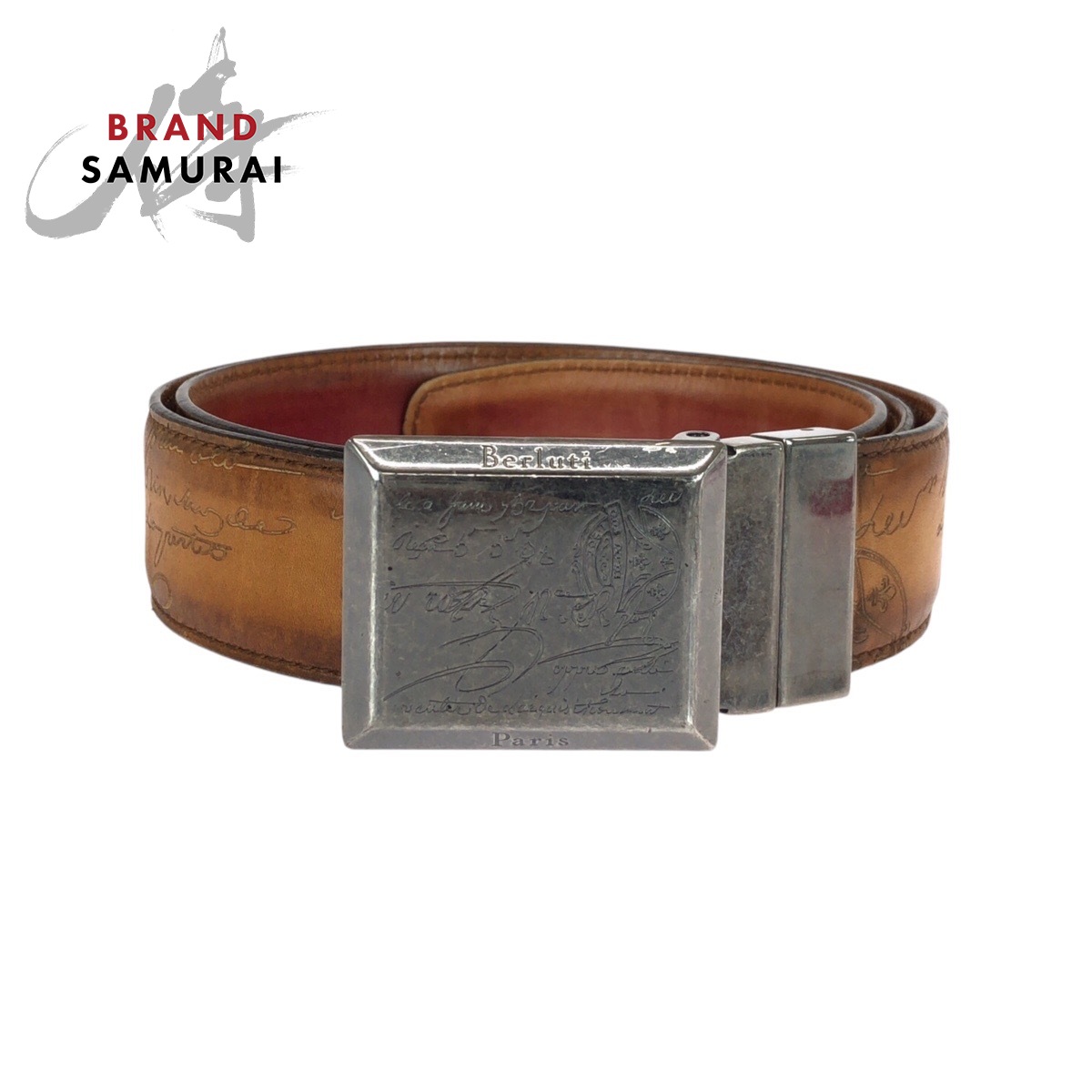 楽天市場】Berluti ベルルッティ ベルト サイズ:90 36 クラシック