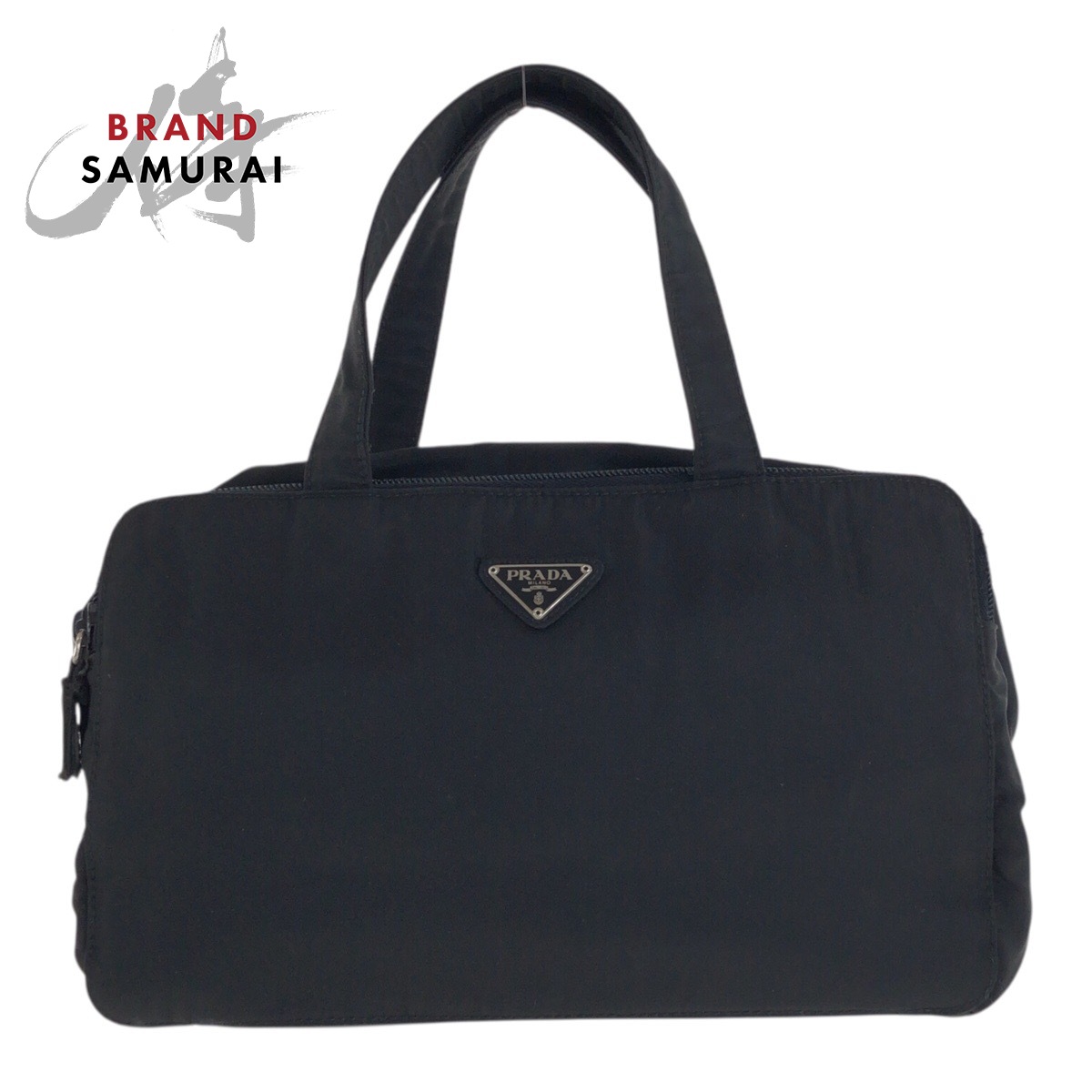 【PRADA】プラダテスートナイロン　カナデ　トートバッグ 楽天市場】美品 PRADA プラダ テスート 三角ロゴプレート ブラック 黒