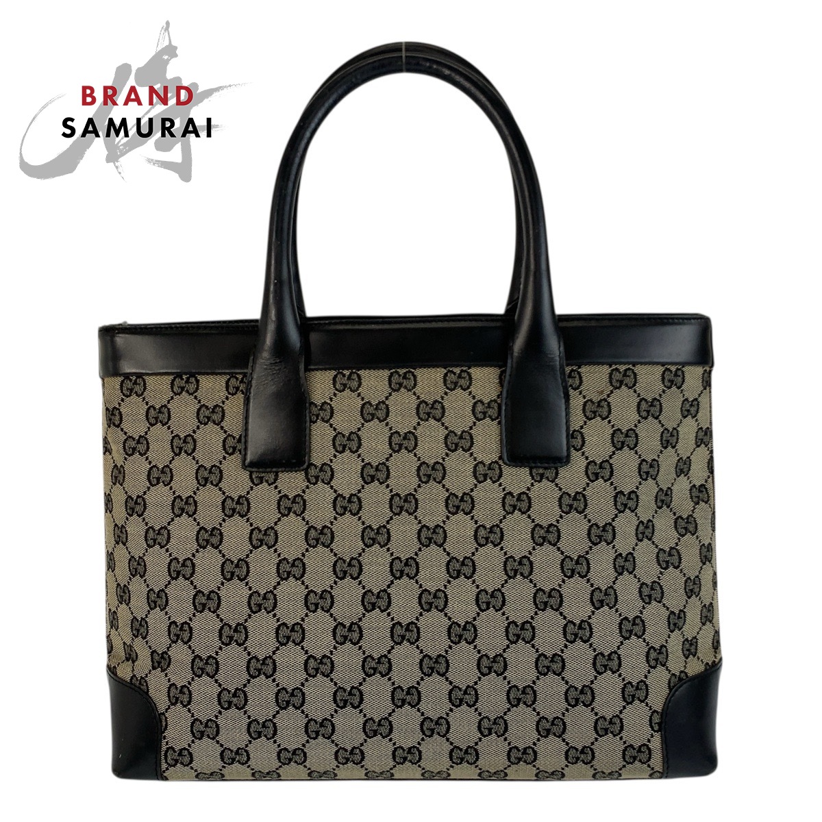 楽天市場】GUCCI グッチ ブラック 黒 GGキャンバス /レザー 002 1121