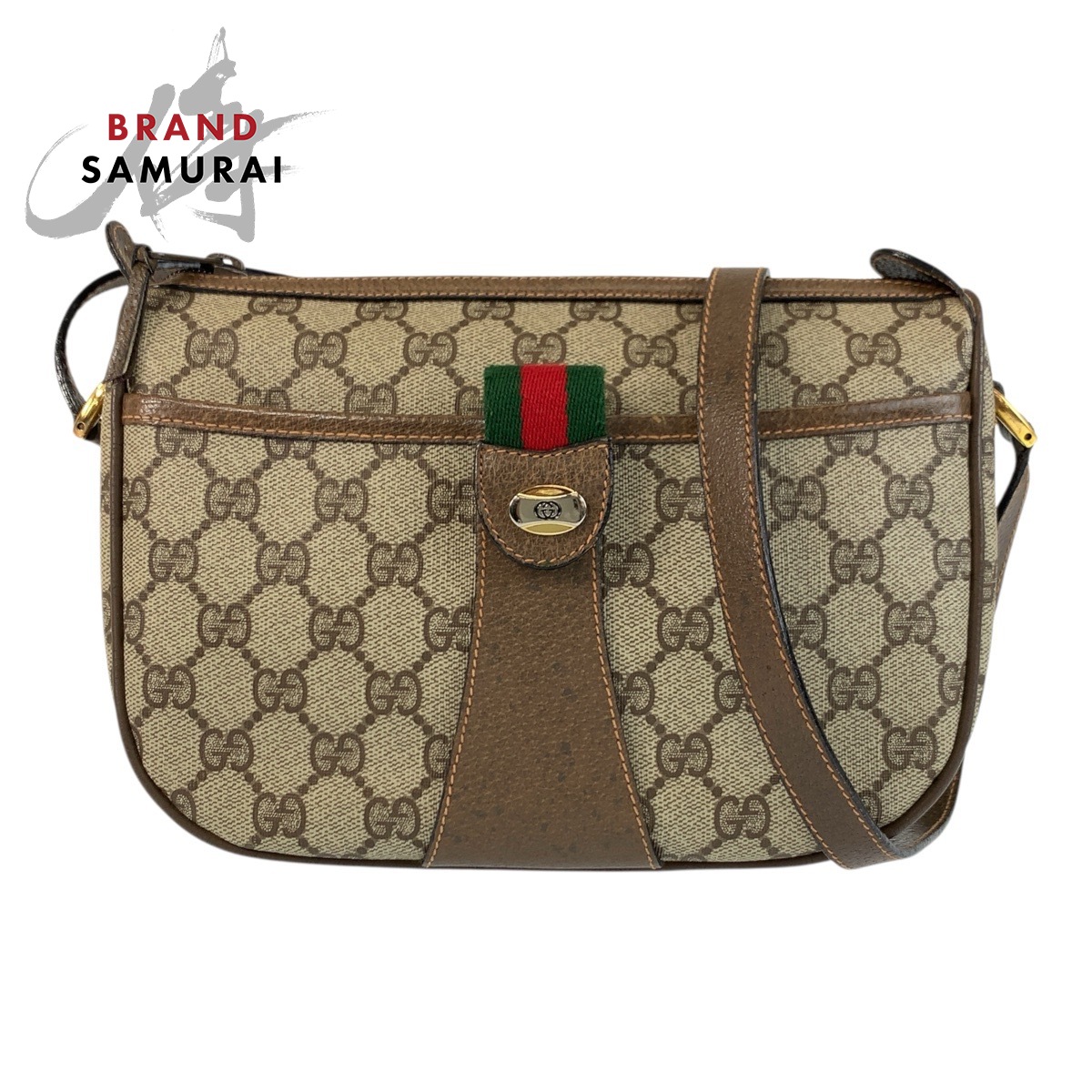 楽天市場】GUCCI グッチ ヴィンテージ オールドグッチ ブラウン 