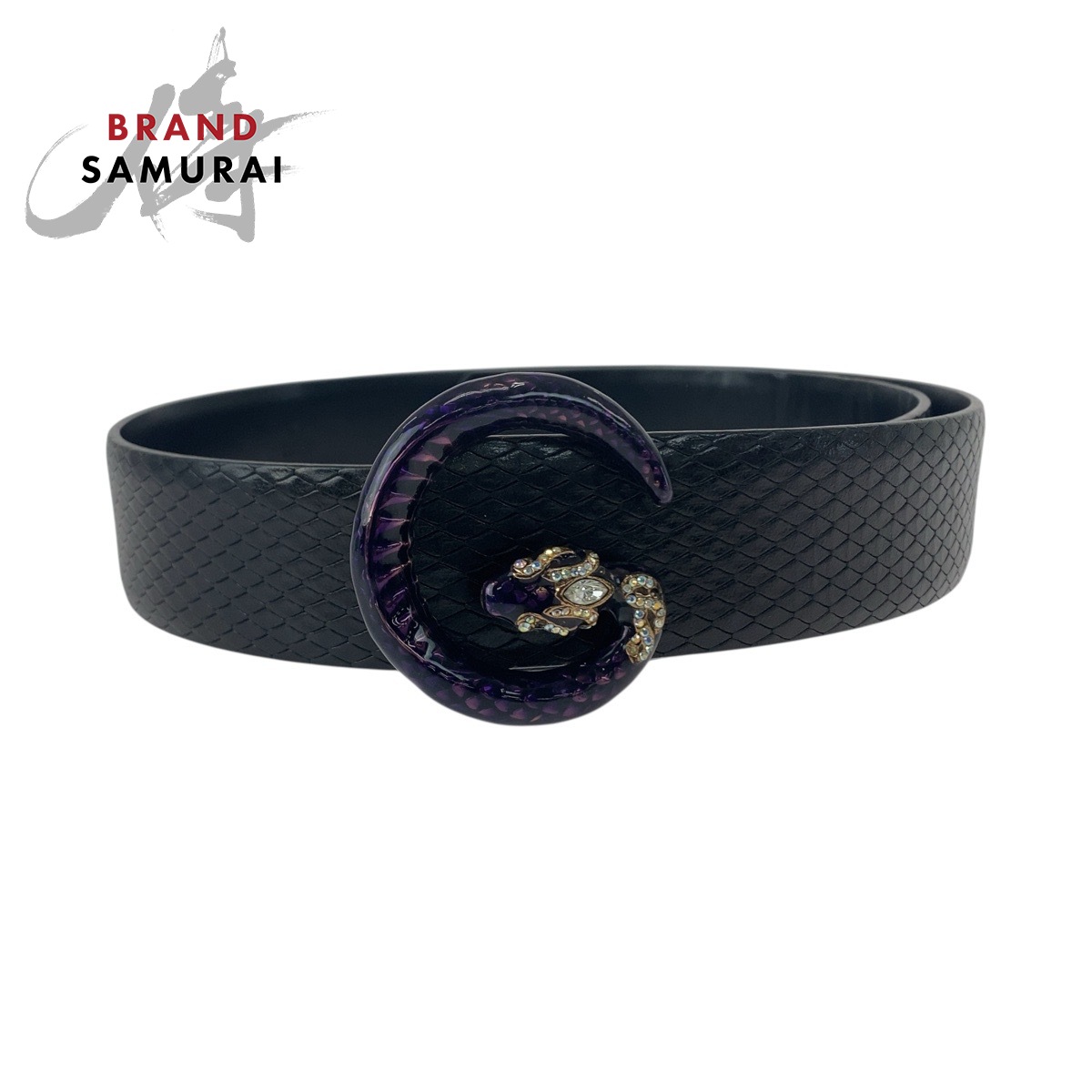 楽天市場】GUCCI グッチ シルバーバックル ベルト レザー ブラック 黒