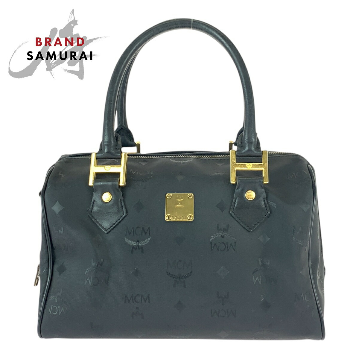 楽天市場】MCM エムシーエム 中古品 USED-B ミニボストンバッグ レザー