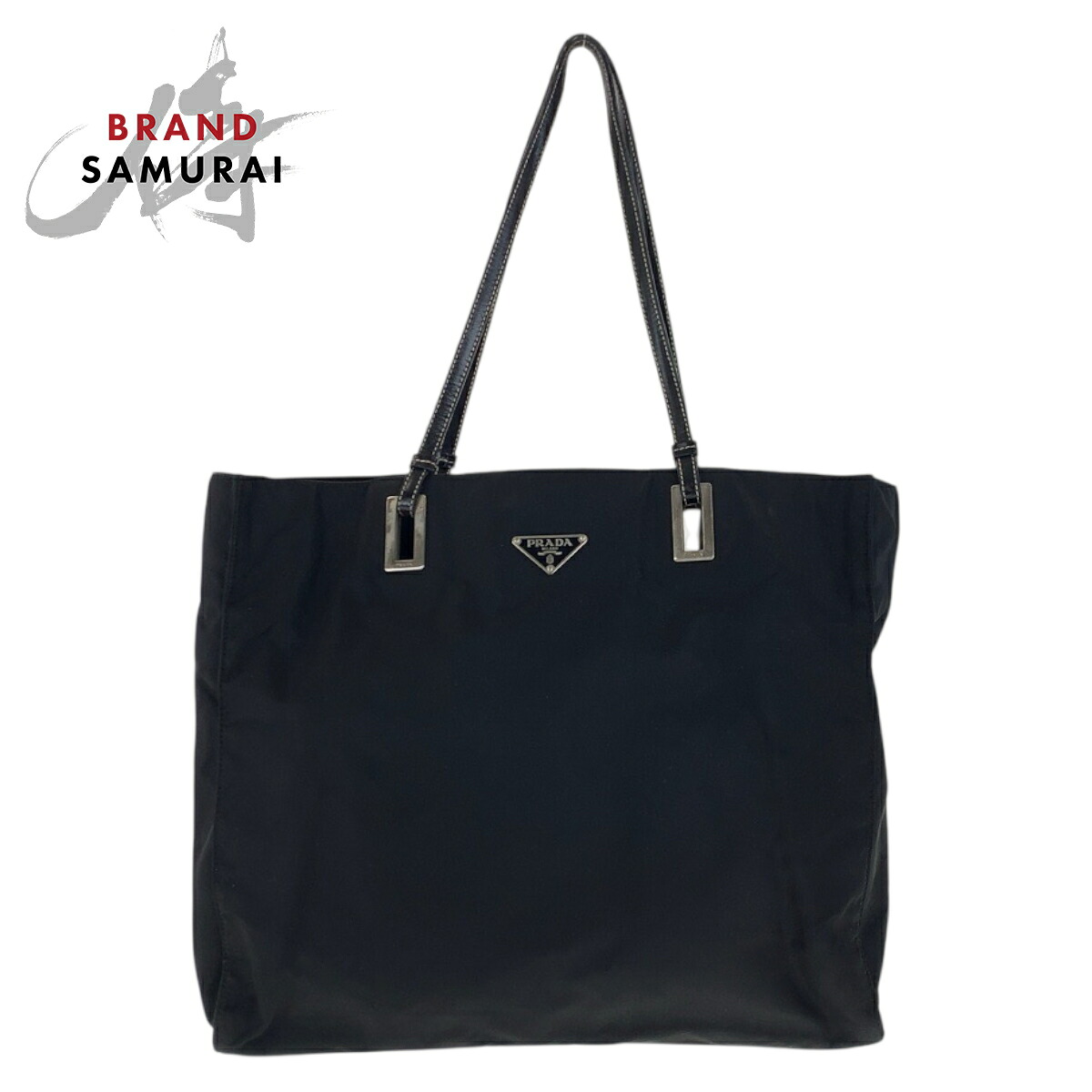 楽天市場】PRADA プラダ テスート 三角ロゴプレート ブラック 黒