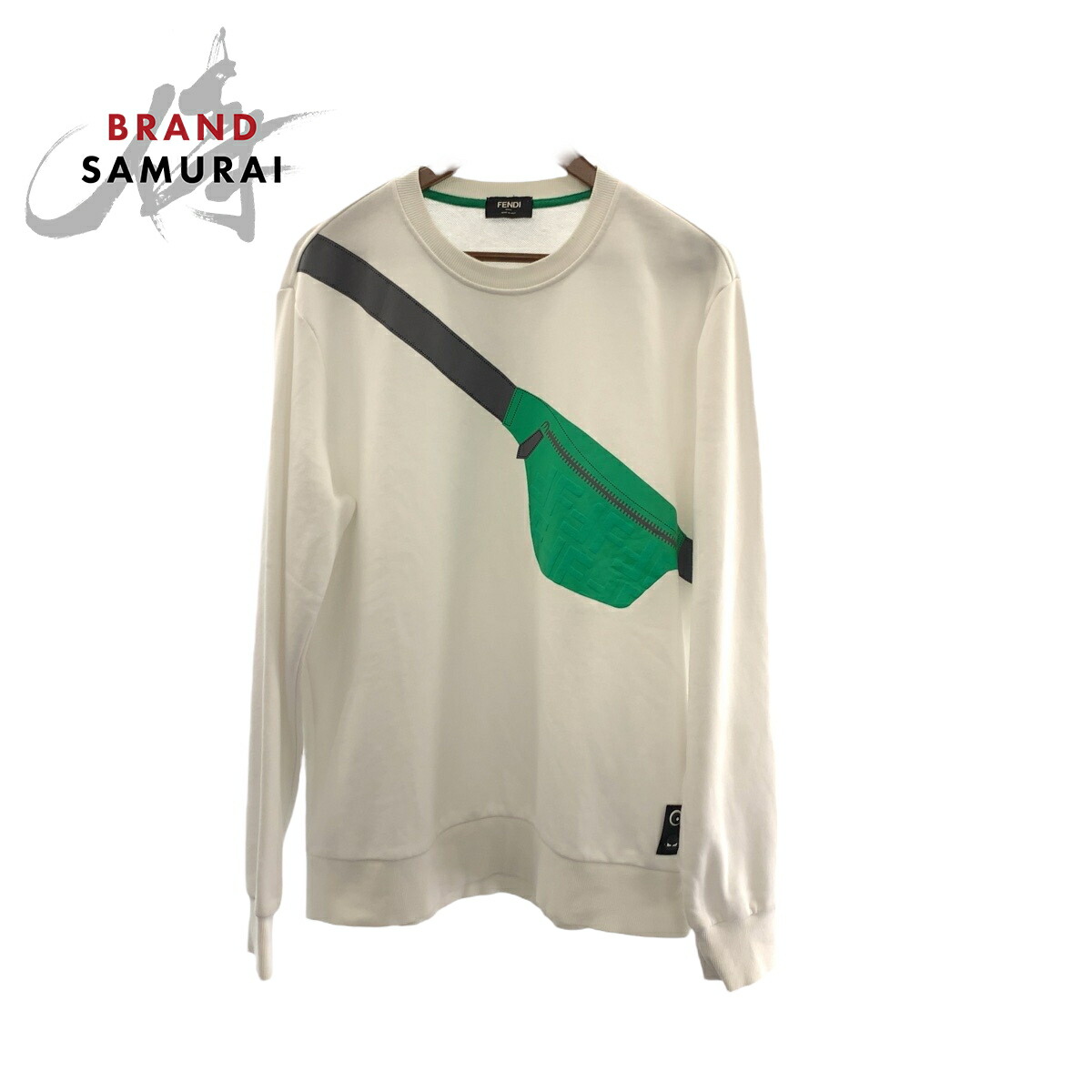 楽天市場】FENDI スウェット トレーナー ズッカ柄 裏起毛