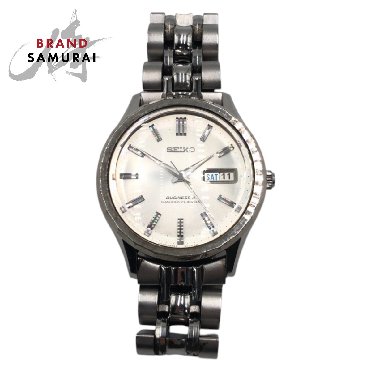 稼働 SEIKO セイコー BUSINESS-A ビジネスエース 8346-9000 デイデイト 
