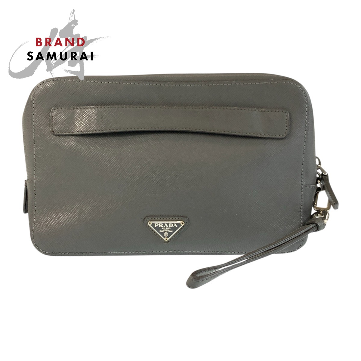 楽天市場】【美品】プラダ【PRADA】 サフィアーノ セカンドバッグ 