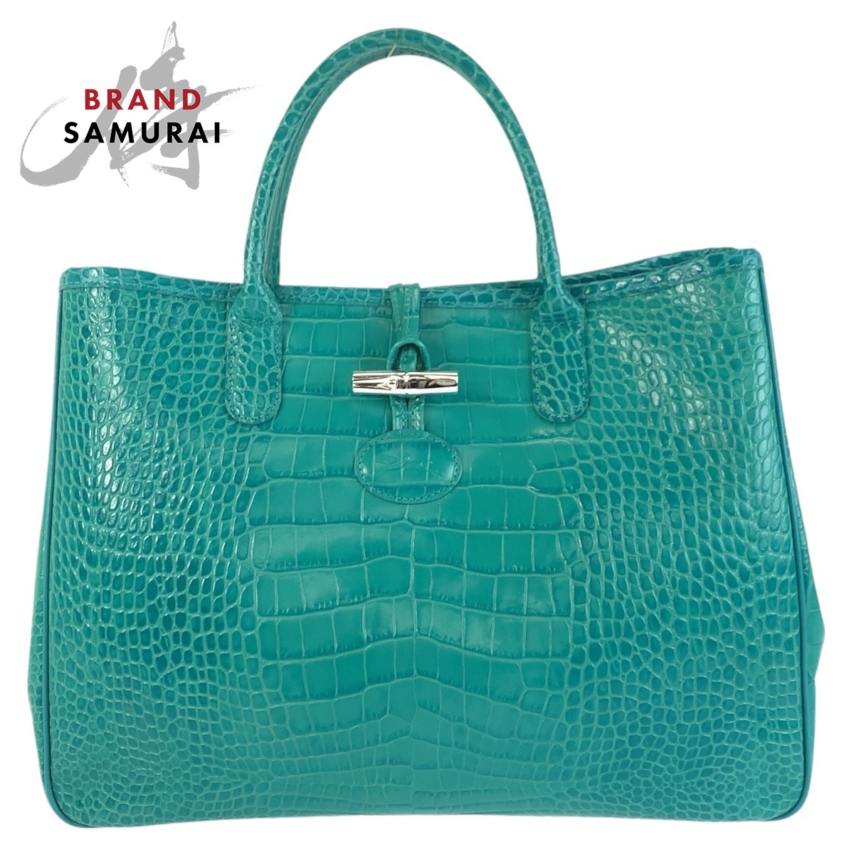 楽天市場】□極美品□ LONGCHAMP ロンシャン ロゾ レザー ハンドバッグ