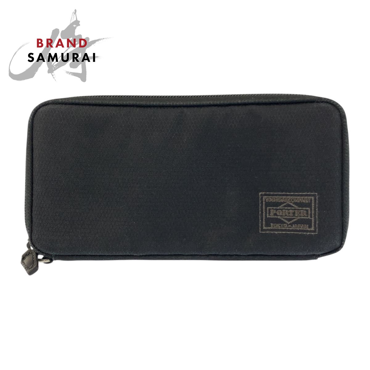 PORTER ポーター ディル ブラック 黒 ポリエステル /ナイロン 長財布 ロングウォレット メンズ 600543 【中古】