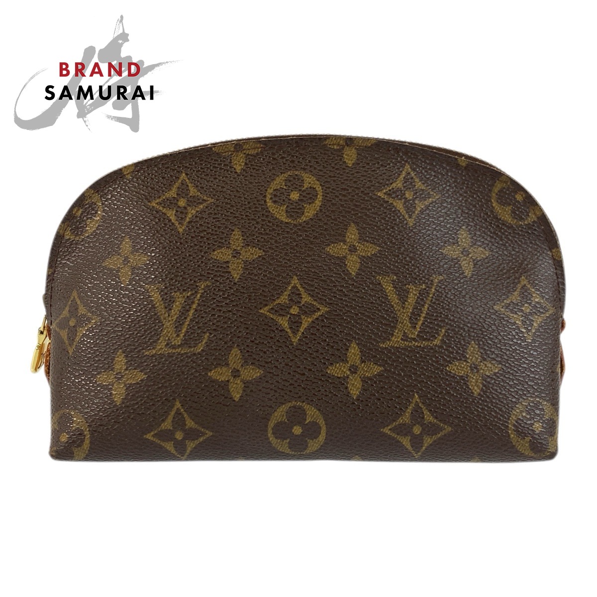 LOUIS VUITTON ルイヴィトン モノグラム ポシェット コスメティック PM 赤銅色 ゴールド金具 PVC M47515 合切袋 かざり付ける合切袋 レディース 601802 【中古】