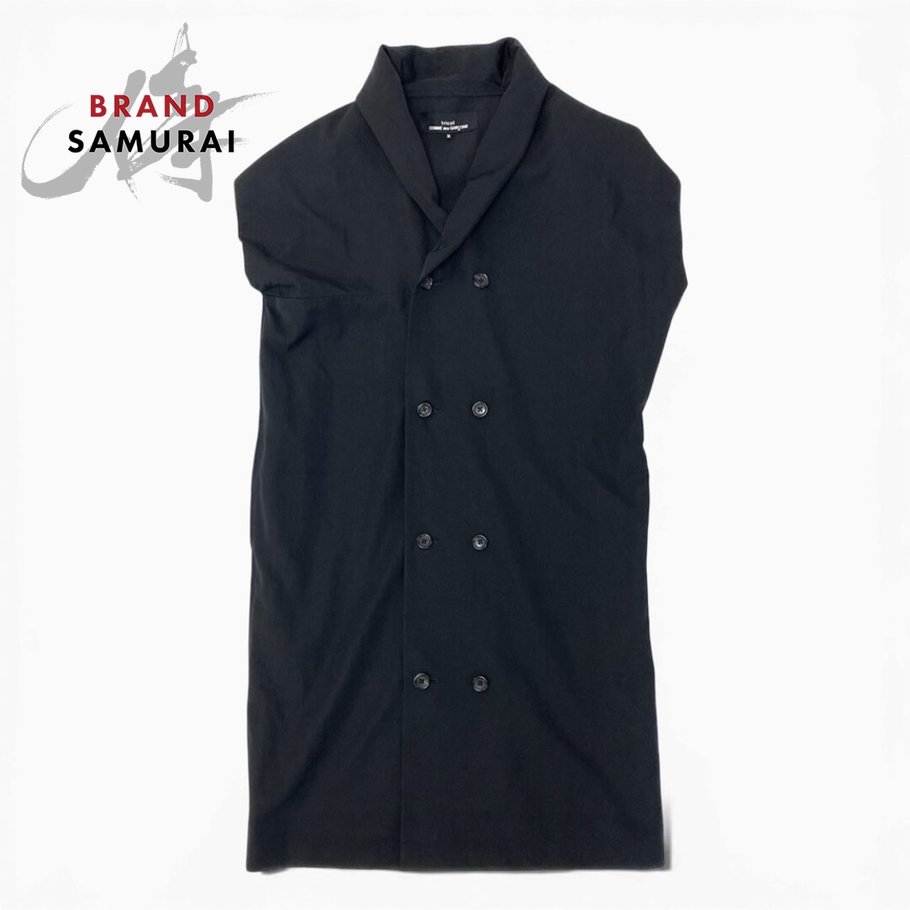 美品 tricot COMME des GARCONS トリココムデギャルソン ヴィンテージ AD1991 黒いこと 羊毛 衣装 レディース A3-00023 【中古】