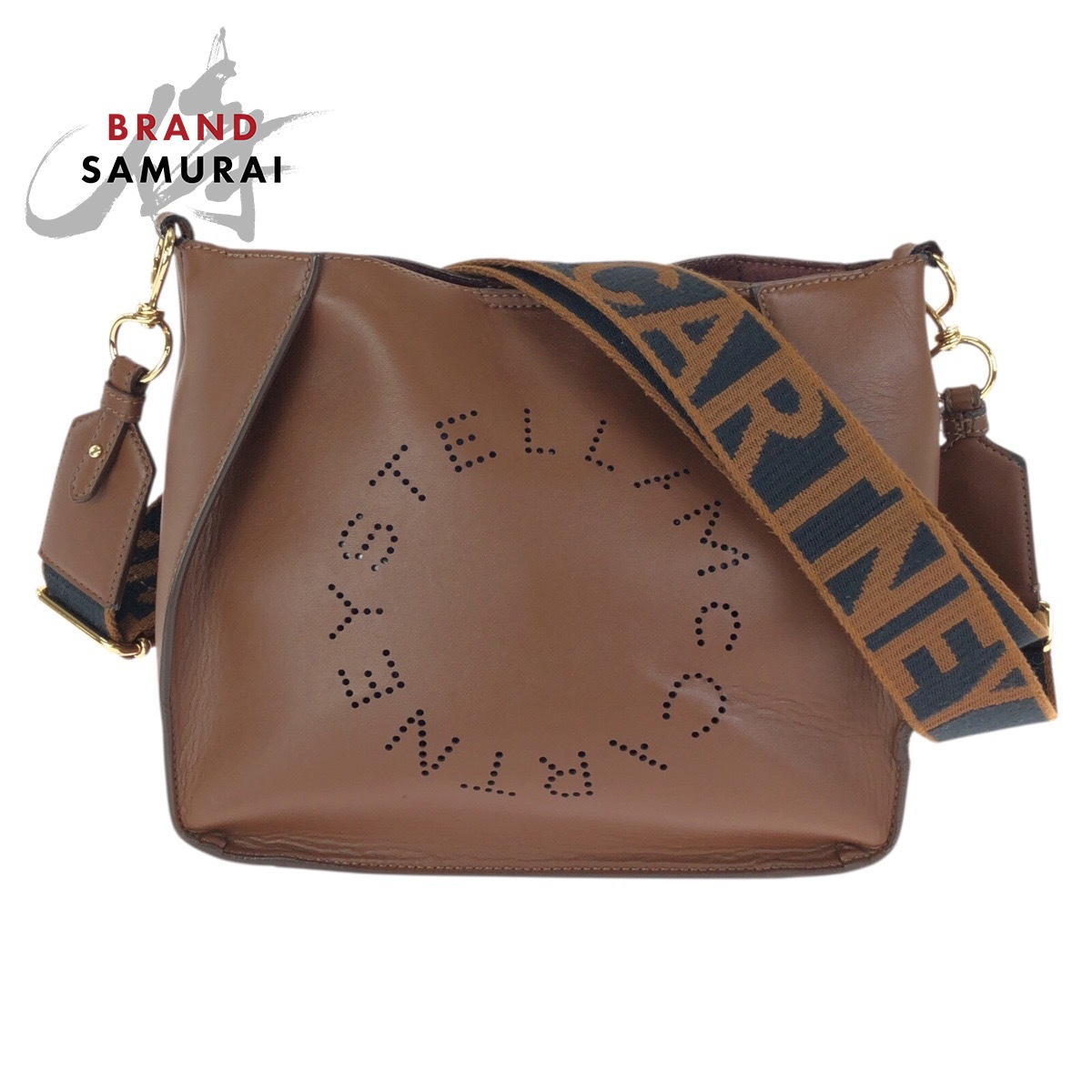 Stella McCartney ステラマッカートニー 赤銅色 ゴールド金具 ポリウレタン /ポリエステル 700073 W8542 ショルダーバッグ レディース 602271 【中古】
