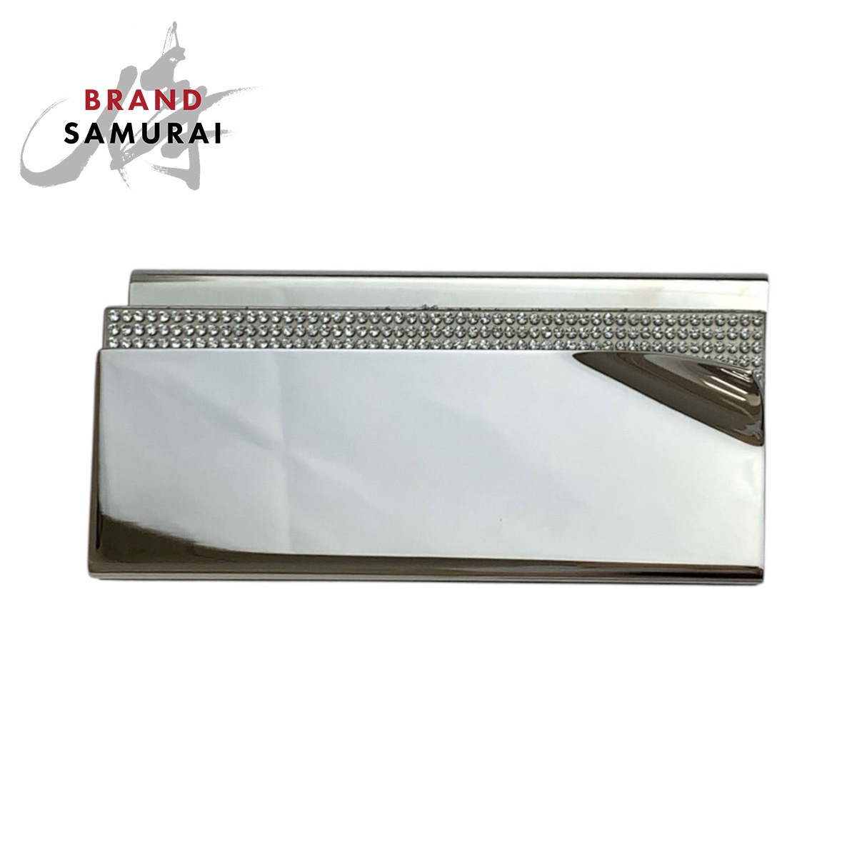超美品 SWAROVSKI スワロフスキー ステンレス鋼 /水晶 歌留多保持者 名刺保持者 レディース 602728 【中古】