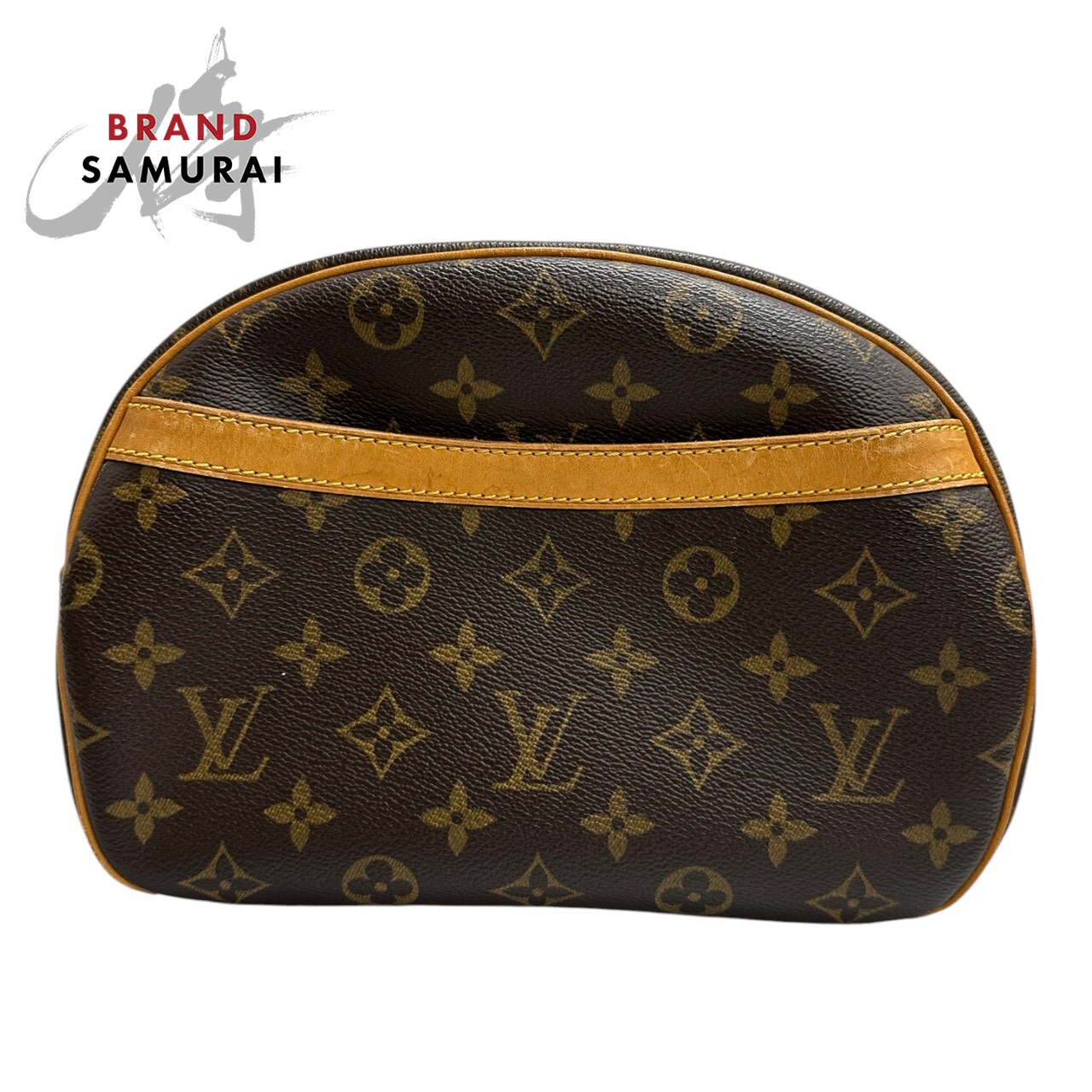 LOUIS VUITTON ルイヴィトン モノグラム ブロア ブラウン ゴールド金具 PVC M51221 ショルダーバッグ レディース S1-00109 【中古】｜BRAND SAMURAI