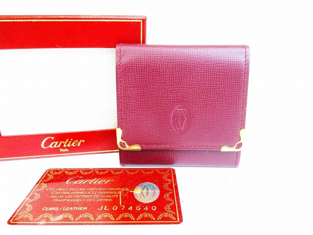 楽天市場】Cartier カルティエ コインケースエンボス2Cロゴ