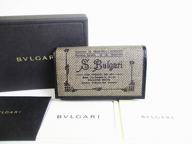 最新コレックション 未使用保管品 ブルガリ Bvlgari コレッツォーネ ヘリテージコーテッドキャンバス レザー 6連 キーケース キーリング メンズ レディース 中古 東京のブランドショップ 安い購入 Werther Com Br