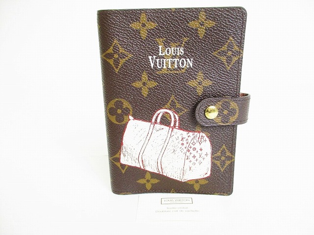 海外限定 ルイヴィトン LOUIS VUITTON ダミエ グラフィット アジェンダ MM 手帳カバー システム手帳 メンズ 