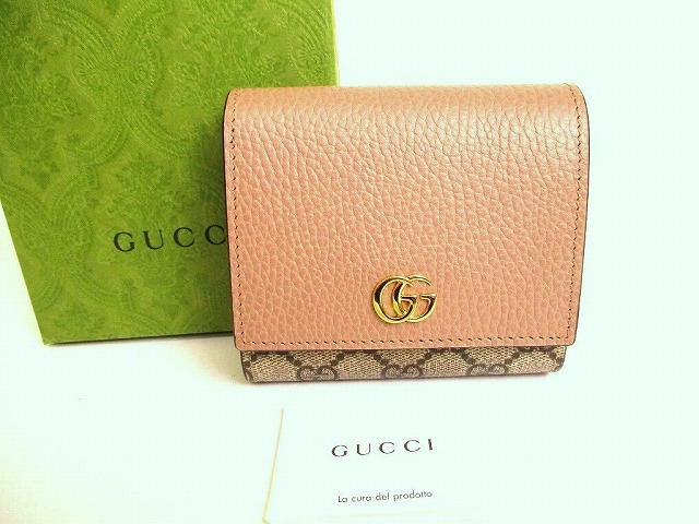 53%OFF!】 GUCCI グッチ マーモント gucci 二つ折り財布メンズ