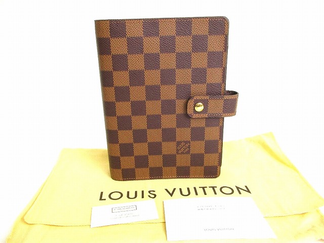 【未当てはめる蔵入り品】 ルイヴィトン LOUIS VUITTON ダミエ 議事日程 MM 万覚え帳取りまかなう 取り合わせ万覚え帳 メンズ レディース  【中古】