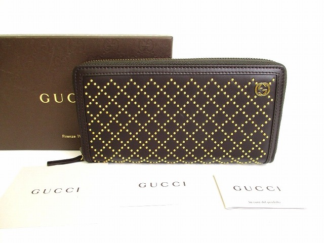 楽天市場】N【中古】【GUCCI】グッチ ラウンドファスナー長財布 473928