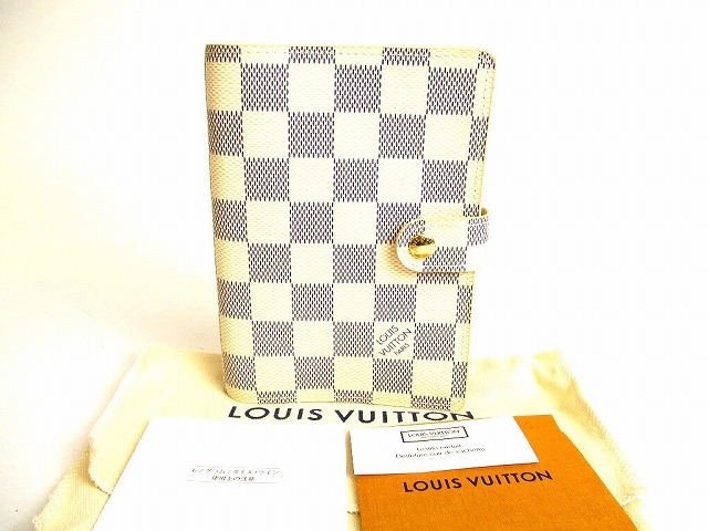 【未当て嵌める庫入れ品】 ルイヴィトン LOUIS VUITTON アズール 協議事項 PM 万覚え帳取りまかなう 取り合わせ万覚え帳 メンズ レディース 【中古】