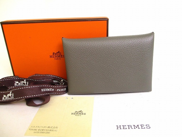 HERMES エルメス　エンベロープ名刺入れ 新品未使用、箱入り。 楽天市場】【バッグ】HERMES エルメス エンベロープPM カード