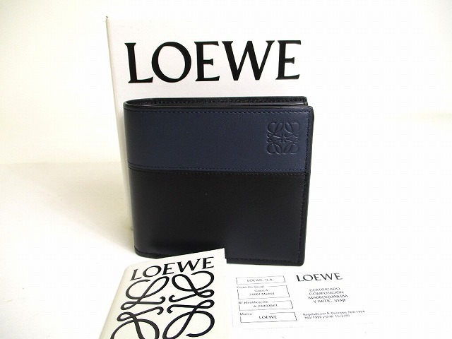 LOEWE 財布 2つ折り LOEWE ロエベ 二つ折り財布 BIFOLD COIN WALLET C565501X02