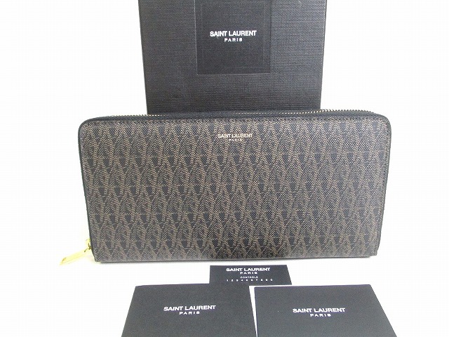 ✨未使用に近い✨　Yves Saint Laurent 長財布　YSL ラウンド 楽天市場】【新品未使用品】【財布】YVES SAINT LAURENT イヴ サン