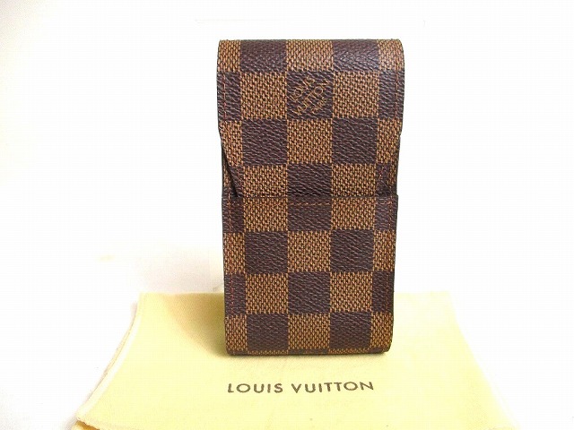Louis Vuitton ダミエ 電子タバコケース 楽天市場】LOUIS VUITTON ルイ ヴィトン ダミエ エテュイ