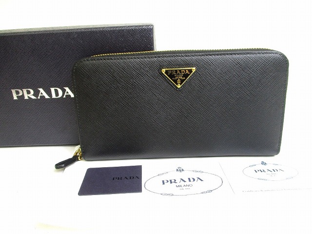 未使用PRADA サフィアーノ メタル ジップアラウンド 長財布　プラダ 楽天市場】【未使用品】【財布】PRADA プラダ サフィアーノ