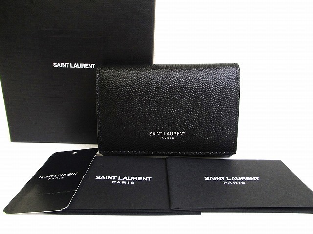 サンローラン SAINT LAURENT YSL キーリング 黒 新品未使用 楽天市場】サンローラン SAINT LAURENT キーリング YSLロゴ