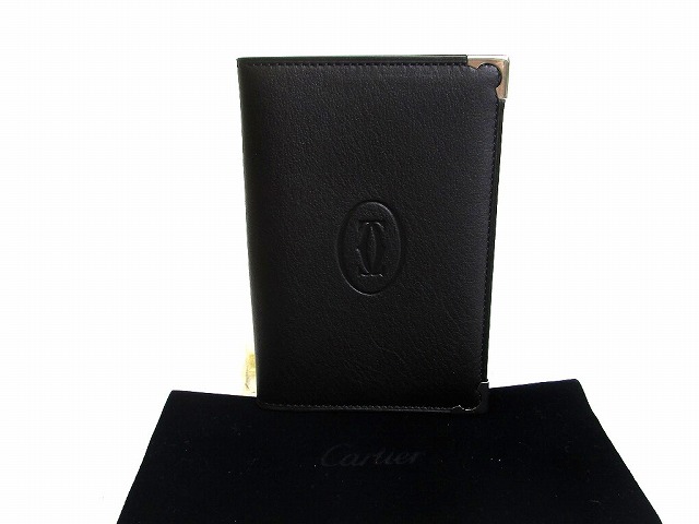 Cartier カルティエ サントス カードケース 名刺入れ ブラック 楽天市場】カルティエ 名刺入れ ブラック（ONYX） サントス ドゥ