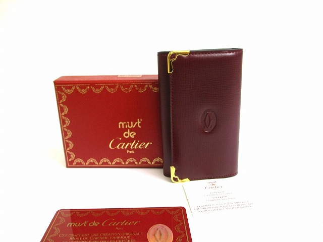 新品未使用　Cartier キーケース 楽天市場】Cartier カルティエ サントス ライン 6連キーケース