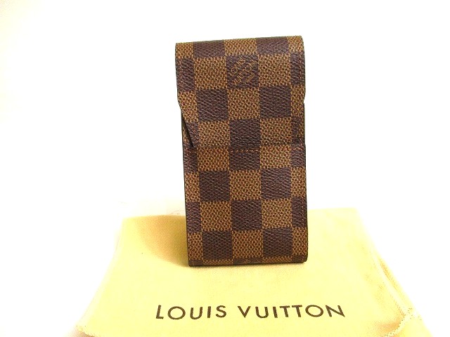 【新品同様】 ルイヴィトン LOUIS VUITTON ダミエ エテュイ シガレット タバコケース タバコ入れ シガレットケース メンズ レディース 【中古】｜東京のブランドショップ 23,100円