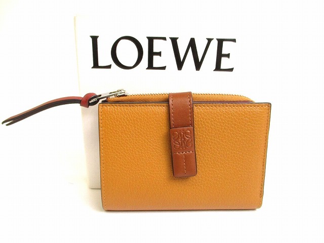 楽天市場】【未使用品】ロエベ 【LOEWE】 アナグラムエンボス レザー