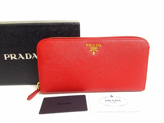 楽天市場】【未使用品】【財布】PRADA プラダ サフィアーノ メタル