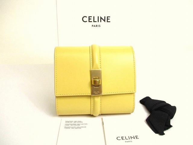 楽天市場】【本物保証】 セリーヌ CELINE スモール トリフォールド