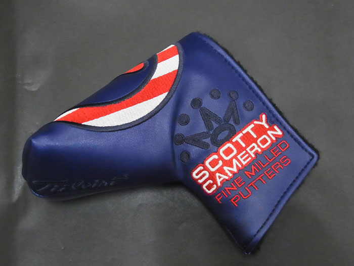 SCOTTY CAMERON スコッティキャメロン ヘッドカバー ブルー×レッド