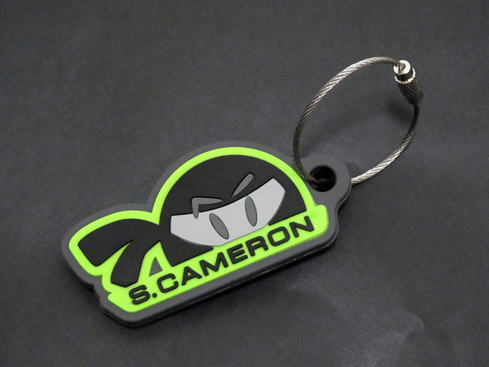【送料・代引き手数料無料】 【未使用 S品】 SCOTTY CAMERON スコッティキャメロン ギャラリー限定 忍者 NINJA ラバー キーホルダー｜brandshop urukau