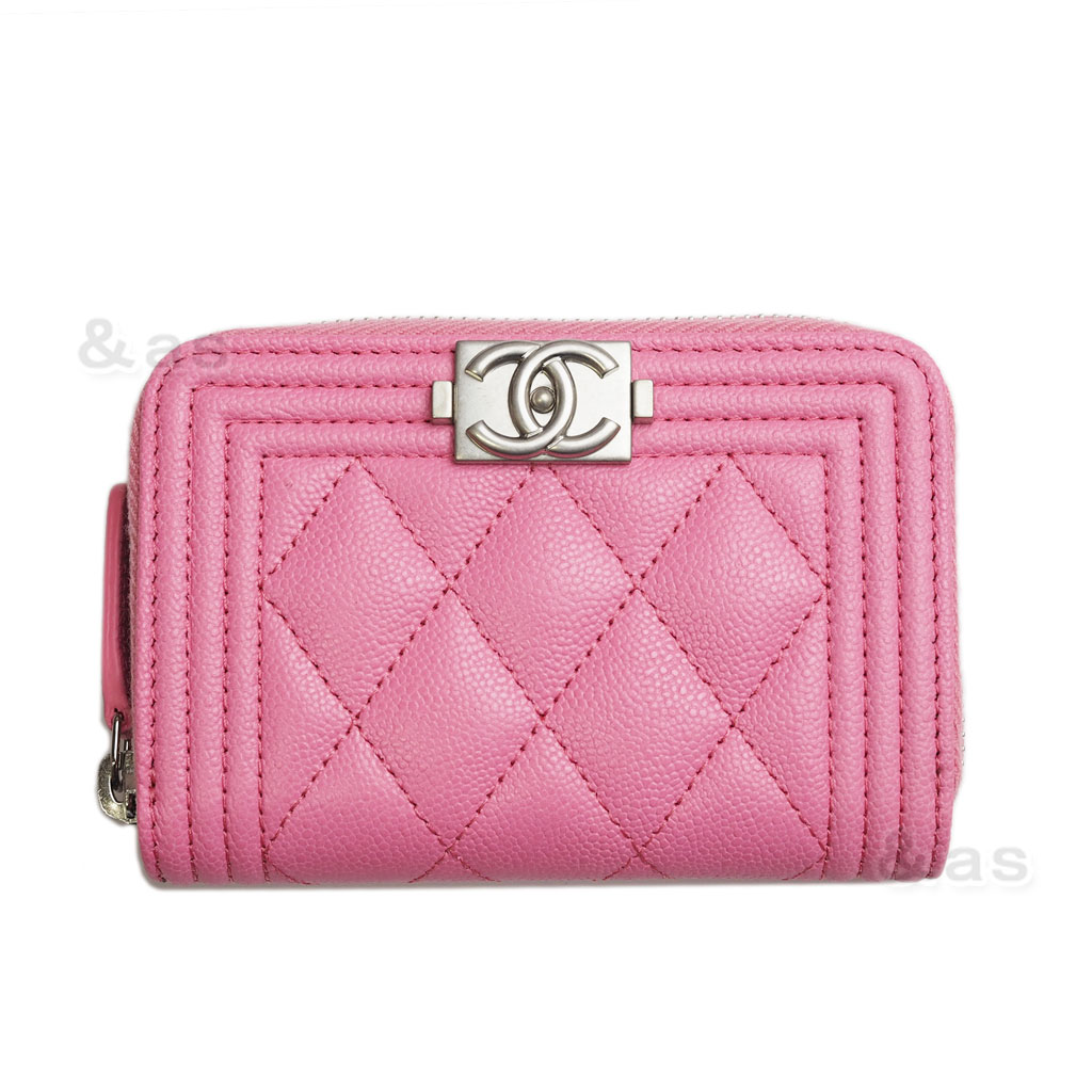楽天市場】CHANEL クラシック ジップ コインパース キャビア