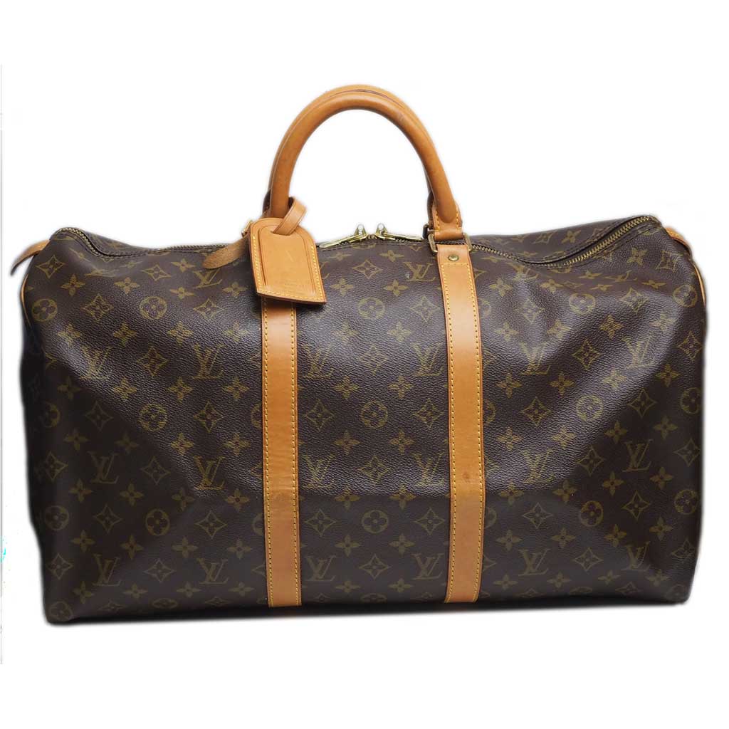 ルイヴィトン モノグラム キーポル50 M41426 ソフトタイプ　トラベルバッグ ボストン LOUIS VUITTON 【中古】