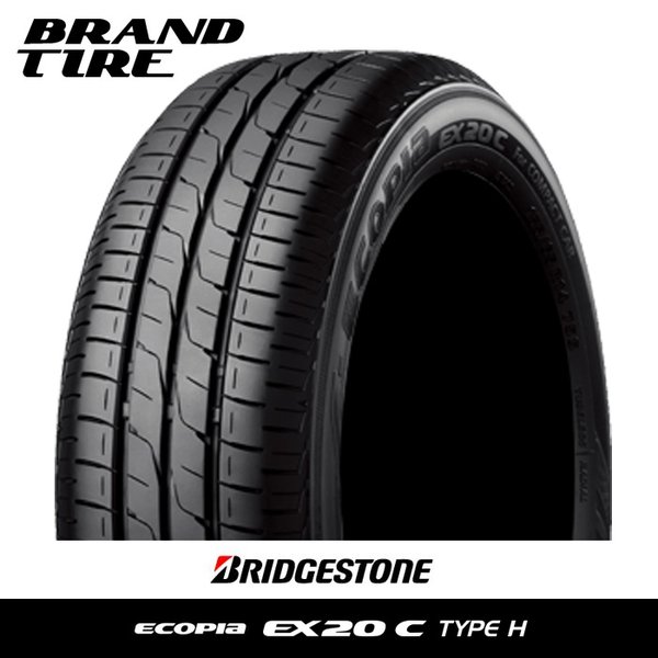 楽天市場 タイヤ交換可能 Bridgestone ブリヂストン Ecopia エコピア Exc Type H 165 55r15 75v タイヤのみ 1本価格 Brandtire
